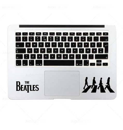 Calcomanía Sticker Macbook Tracpad Beatles ¡envío Gratis!
