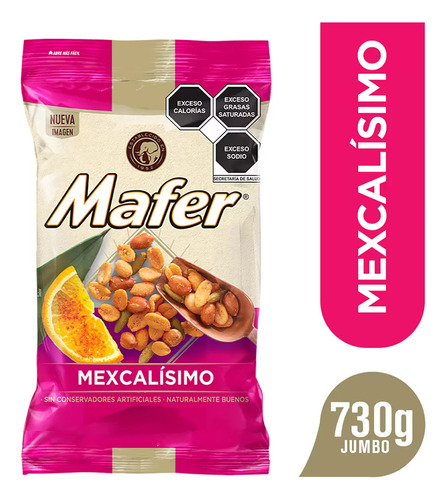 Cacahuates Mexcalísimo Mafer 730 G
