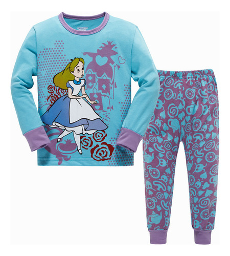 Conjuntos De Ropa De Dormir Para Niñas De Primavera Y Otoño