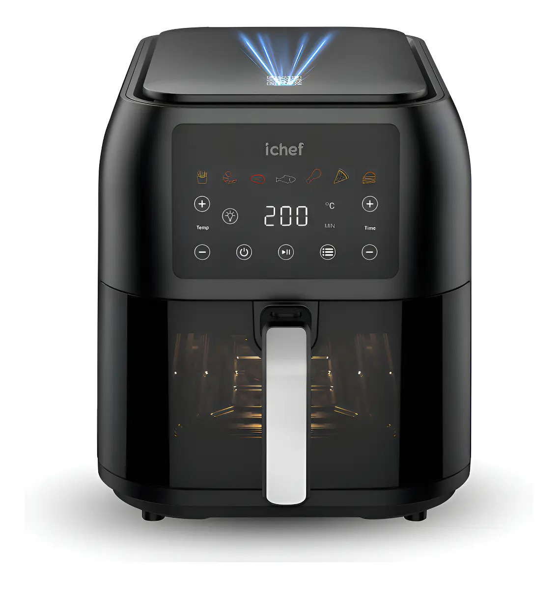 Fritadeira Elétrica Airfryer Max Space 8l Preto