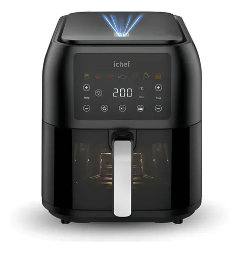 Fritadeira Elétrica Airfryer Max Space 8l Preto