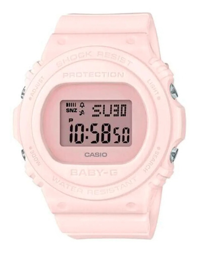 Reloj Digital Casio Baby-g Rosa Mate Bgd-570-4dr Febo