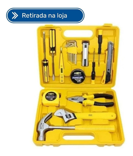 Imagem 1 de 3 de Kit Jogo Ferramentas Completa Chevrolet Gm 18 Peças