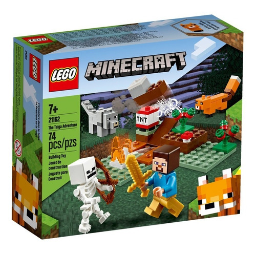 Imagen 1 de 3 de Lego Minecraft La Aventura En La Taiga