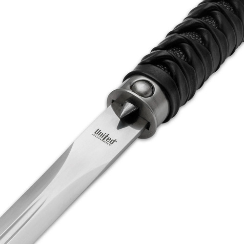 Baston Con Espada Oculta Shikoto Yonaka Acero Al Carbon Negro