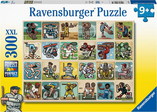 Ravensburger Awesome Athletes Rompecabezas De 300 Piezas Par