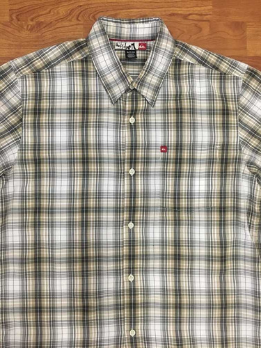 Camisa Quicksilver Para Caballeros, Original, Talla S (Usado)