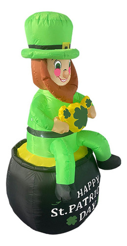 . Decoración Inflable Del Día De San Patricio De 180cm Con