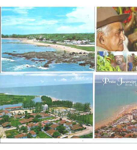 Postal Antigo Nova Almeida  Espírito Santo - Lote 8 Ud - M76