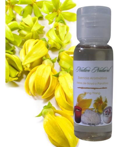 Esencia De Ylang Ylang Para Velas De Soya Y Parafina 30 Ml