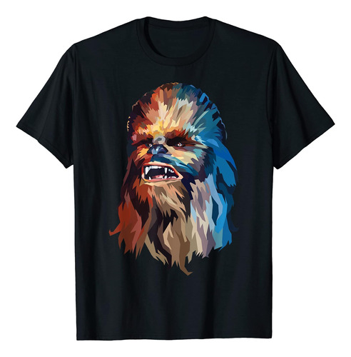 Star Wars Chewbacca Impresionante Estilo Geométrico Chewie R