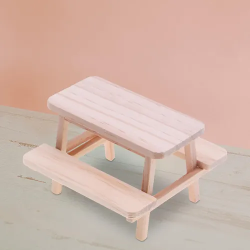 Para Modelo De Banco De Escritorio 1:12, Taburete De Mesa