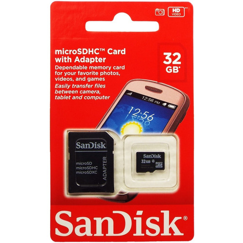 Cartão Memoria Sandisk 32gb Micro Sd Ultra Original Box Sdhc