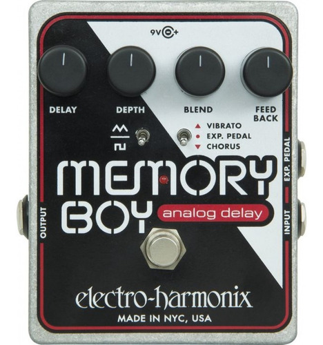 Pedal Delay Electro Harmonix Memory Boy Delay Analog 