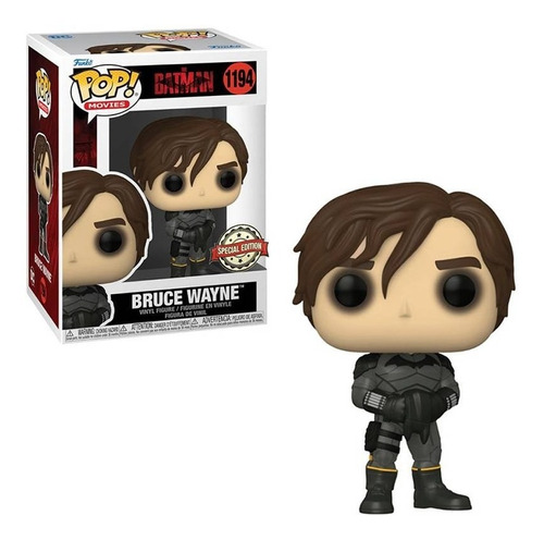 Funko Pop - Bruce Wayne #1194 Movie The Batman Exclusive