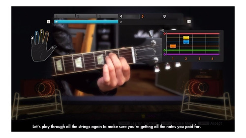 Imagen 2 de 9 de Rocksmith 2014 Edition - Remastered Ubisoft PS4 Físico
