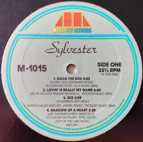 Sylvester - M-1015 (rock The Box) High Energy Polymarchs 80s (Usado)