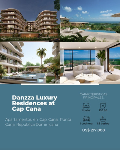 Vendo Proyecto Apartamentos Con Línea Blanca En Cap Cana Punta Cana, República Dominicana