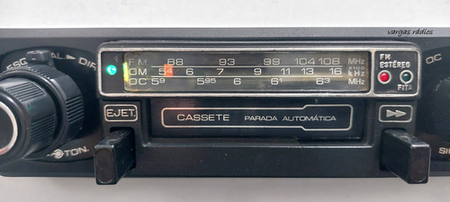 Radio Toca Fitas Motoradio Fusca Opala C10 Antigo Funciona (Usado)
