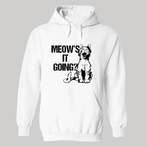 Sudadera Hombre  Hoodie Gatos Gatitos Gato 031