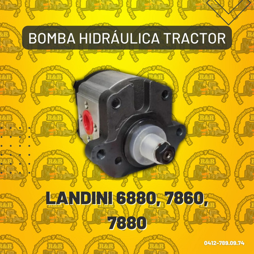 Bomba Hidráulica Tractor Landini 6880, 7860, 7880