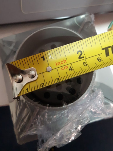 Imagen 2 de 3 de Rejilla Centro Piso Desague Insertar Cerámica Baldosa Grive