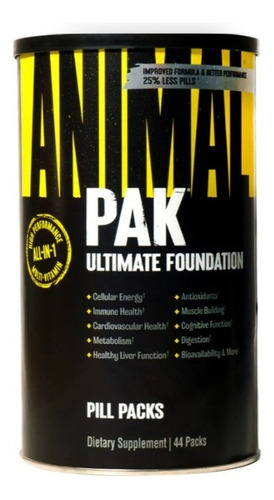 Suplemento Animal Pak 44 Packs Pronta Entrega