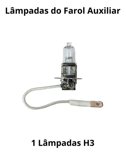 Farol Auxiliar Milha Compativel Mb Axor Pós 2005 H3 Esquerdo
