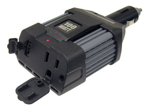 Inversor De Potencia Etl 100w Negro -  10888