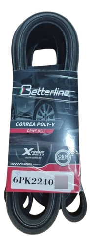 Correa Única Ford Fiesta Power/max/ Move/ 6pk2240