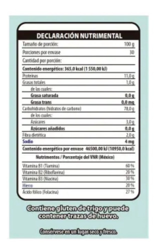 Pasta Codo Mediano 3 Kg