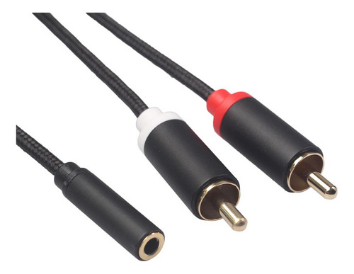 Cable Hembra A 2 Rca Macho, 3 Piezas