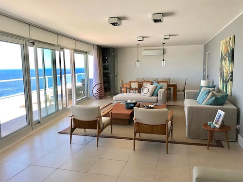 Imagen 1 de 30 de Apartamento Penthouse, 4 Dormitorios Y Dependencia, Brava, Punta Del Este, Venta - Punta Del Este Brava