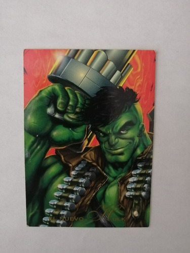 Pepsi Card #53 El Nuevo Hulk 