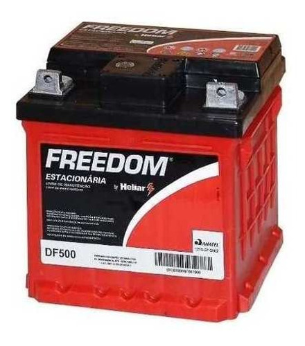 Imagem 1 de 3 de Bateria Estacionaria Freedom 12v 40ah Df500 Heliar Nobreak