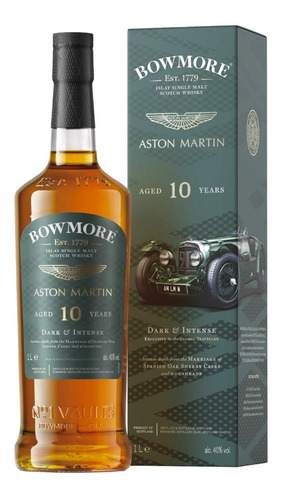 Imagen 6 de 9 de Whisky Bowmore 10 Años Aston Martin 700ml En Estuche