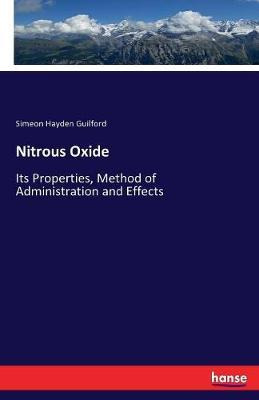 Libro Nitrous Oxide - Simeon Hayden Guilford