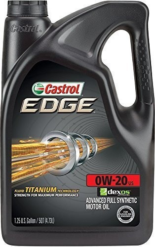 Castrol 03124 Edge 0w-20 Aceite De Motor Sintético Completo