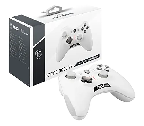 Mando Msi Force Gc30v2 White Compatible Con Pc & Android