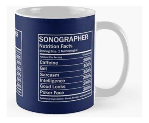 Taza Regalos Divertidos De Ultrasonido Información Nutricion