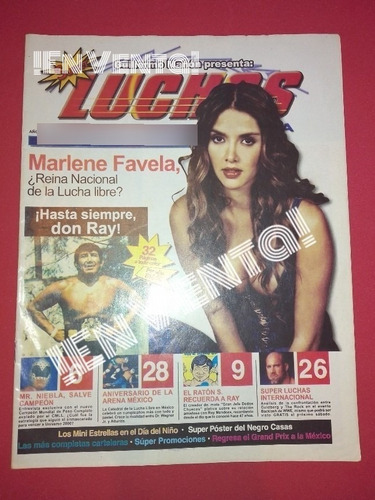 Lucha Libre Revista Muerte De Ray Mendoza !!