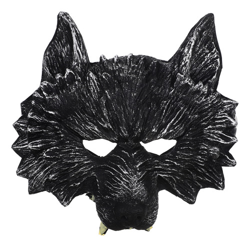 Máscara De Cabeza De Lobo Para Disfraces De Halloween