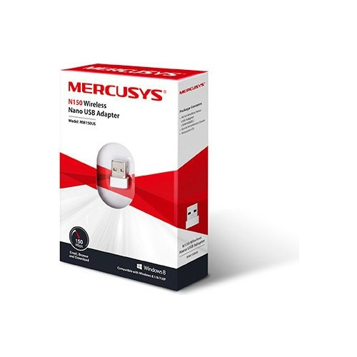 Adaptador Wifi Mercusys Mw150us Usb Nano 150mbps