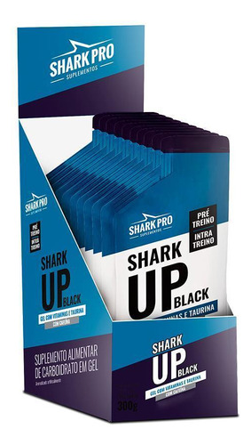 Suplemento Shark Up Black Morango 300g - Shark Pro
