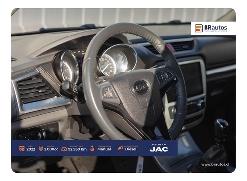 Jac T8 Dcab 4x4 2.0 Año 2022