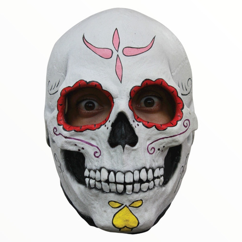 Máscara Catrina Día De Muertos Calavera Skull 26456