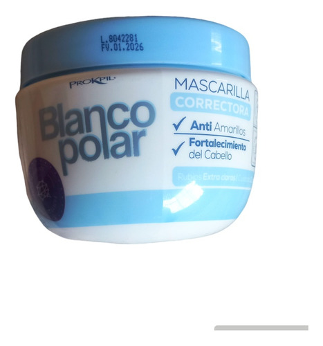 Mascarilla Protectora - Blanco Polar For - g a $111