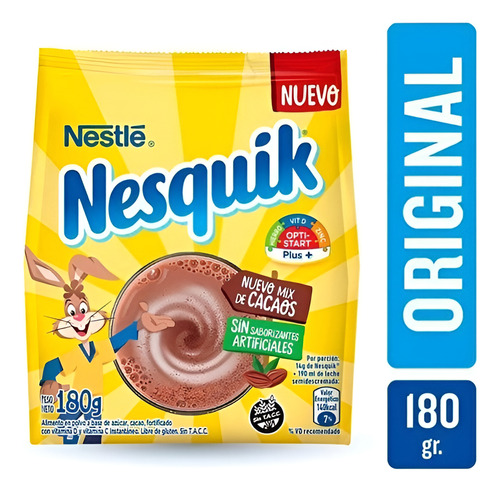 Cacao Nesquik 180 Grs