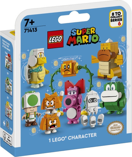 Imagen 1 de 4 de Lego® Super Mario - Packs De Personajes: Edición 6 (71413)