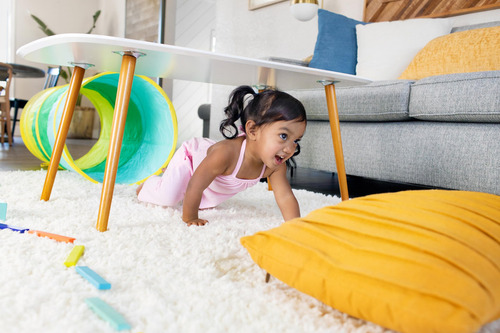 Túnel De Juego De Algodón Orgánico Plegable Para Niños